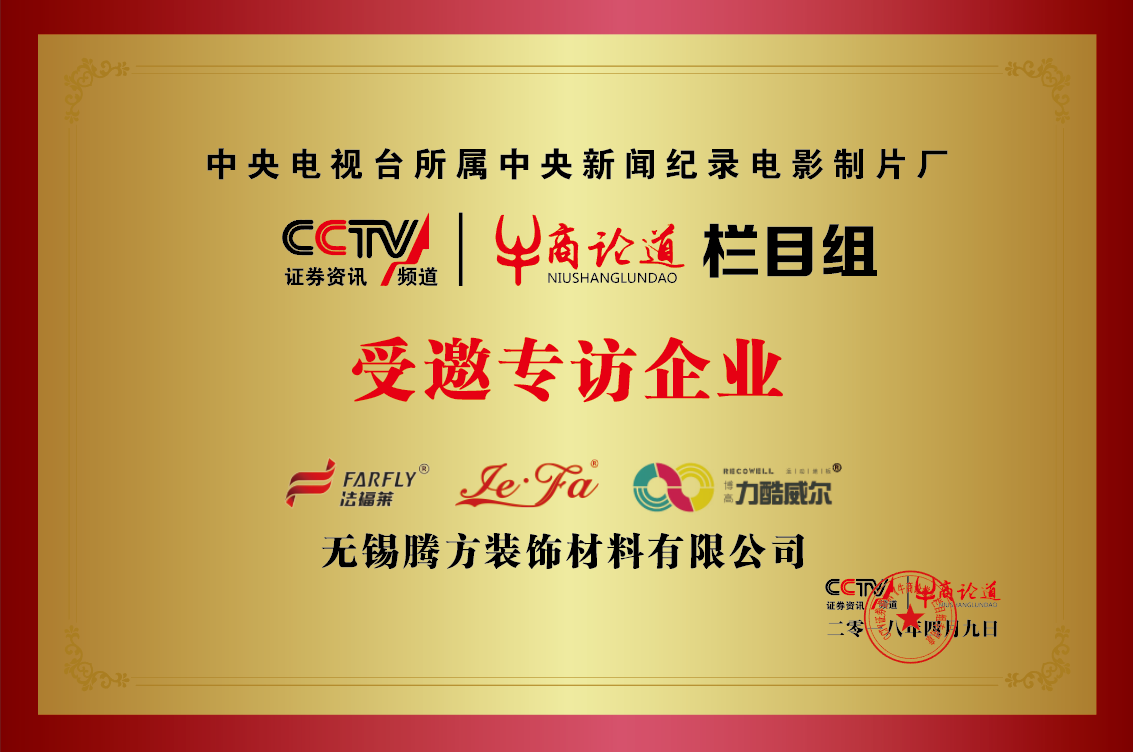 CCTV受邀專訪企業(yè)