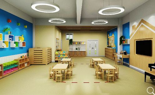幼兒園pvc塑膠地板為何會成為幼兒園地面用材的新寵【騰方PVC地板】