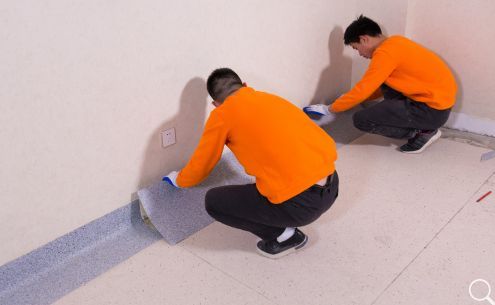 PVC塑膠地板怎樣鋪【騰方PVC地板】