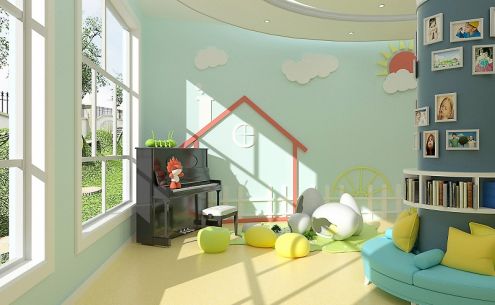 騰方幼兒園PVC塑膠地板，給你色彩斑斕的童年【騰方PVC地板】