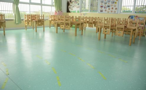 幼兒園走廊PVC地板【騰方PVC地板】