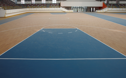 籃球館pvc運(yùn)動(dòng)地板定制正在風(fēng)靡【騰方PVC地板】
