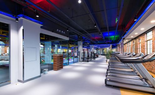 健身系統(tǒng)地面解決方案【健身房地膠】