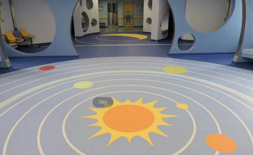 幼兒園pvc地板膠，守衛(wèi)兒童心愿【騰方PVC地板】