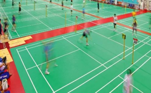 籃球場、健身房與幼兒園等場所鋪設(shè)完塑膠地板后，如何科學(xué)劃線？