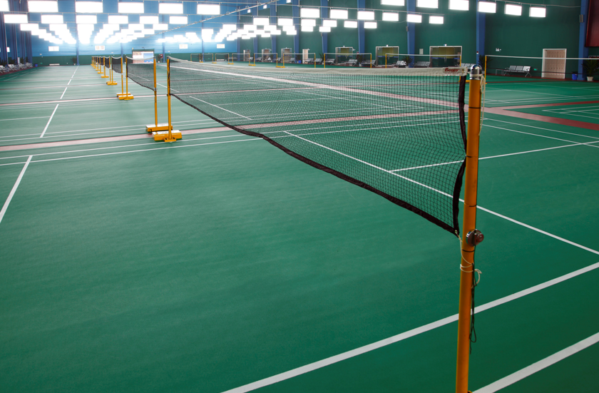 羽毛球館PVC運動地板 羽毛球館PVC運動地板